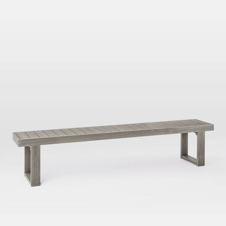 Portside Outdoor Dining Bench West Elm Australia